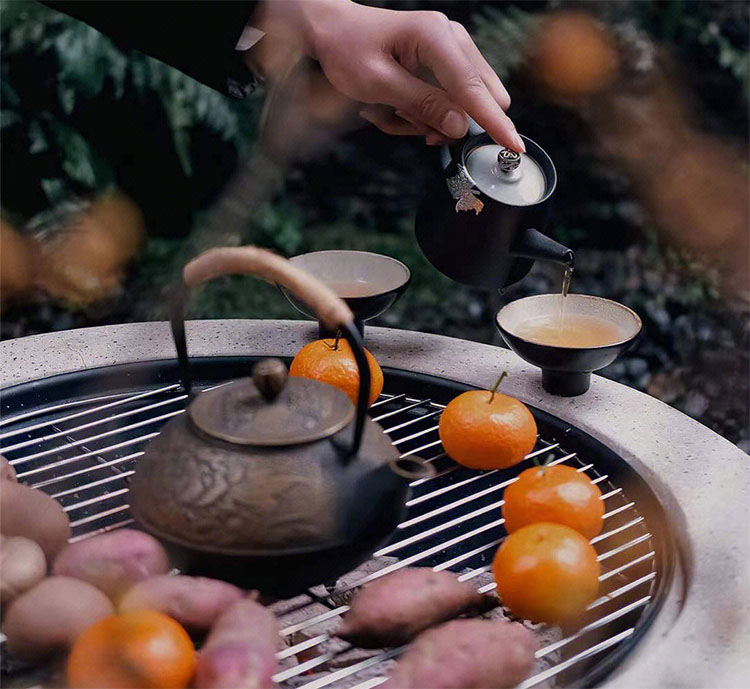 圍爐煮茶：起一爐火，煮兩碗茶，聊三餐四季，話五谷豐登(圖7)
