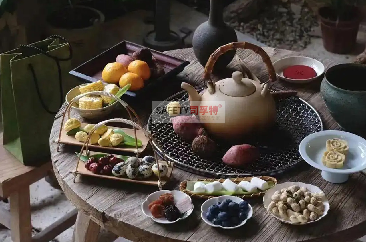“圍爐煮茶”為什么火？年輕人追捧是有原因的-司孚特圍爐茶桌(圖4)