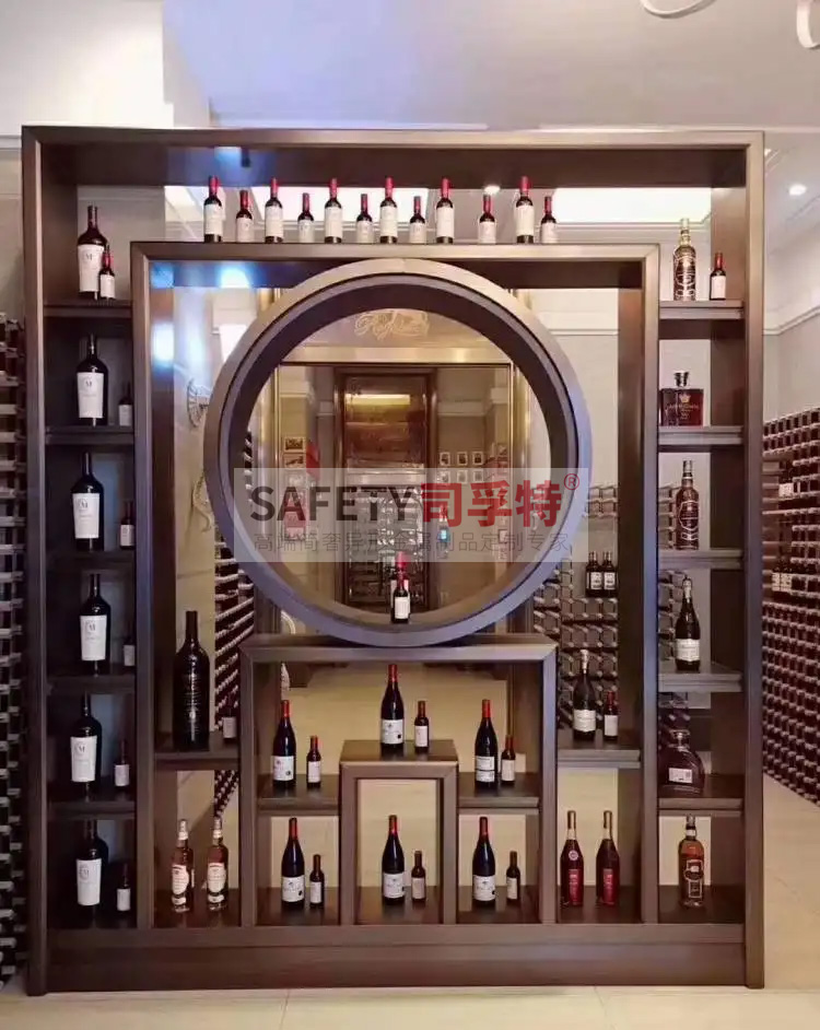 酒柜放到哪里合適？什么酒柜顯得高檔？【不銹鋼酒柜(圖2)