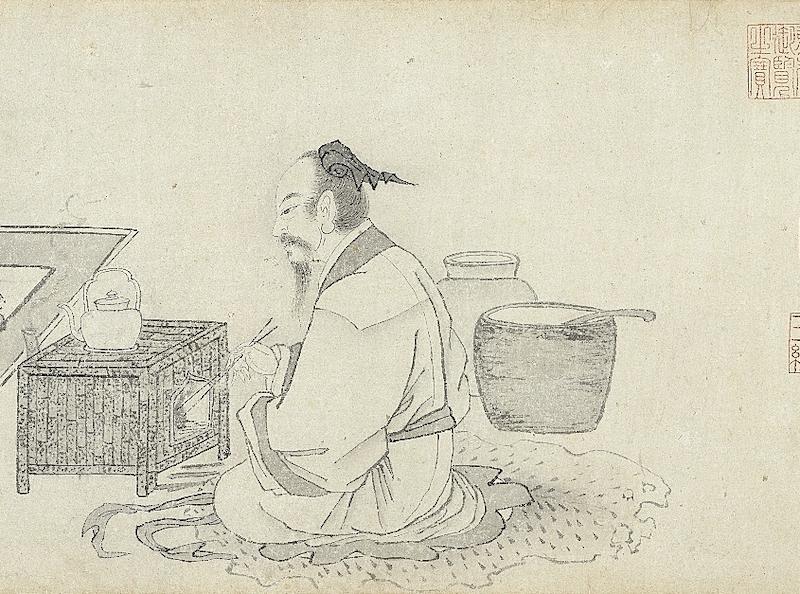 重拾“圍爐煮茶”文化，一起看看故宮藏畫(huà)里的“圍爐煮茶”[精制鋼圍爐茶桌](圖10)