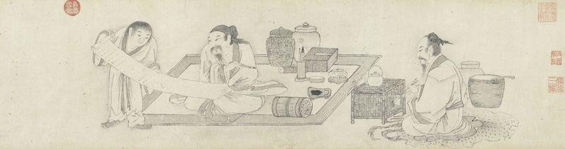 重拾“圍爐煮茶”文化，一起看看故宮藏畫(huà)里的“圍爐煮茶”[精制鋼圍爐茶桌](圖11)