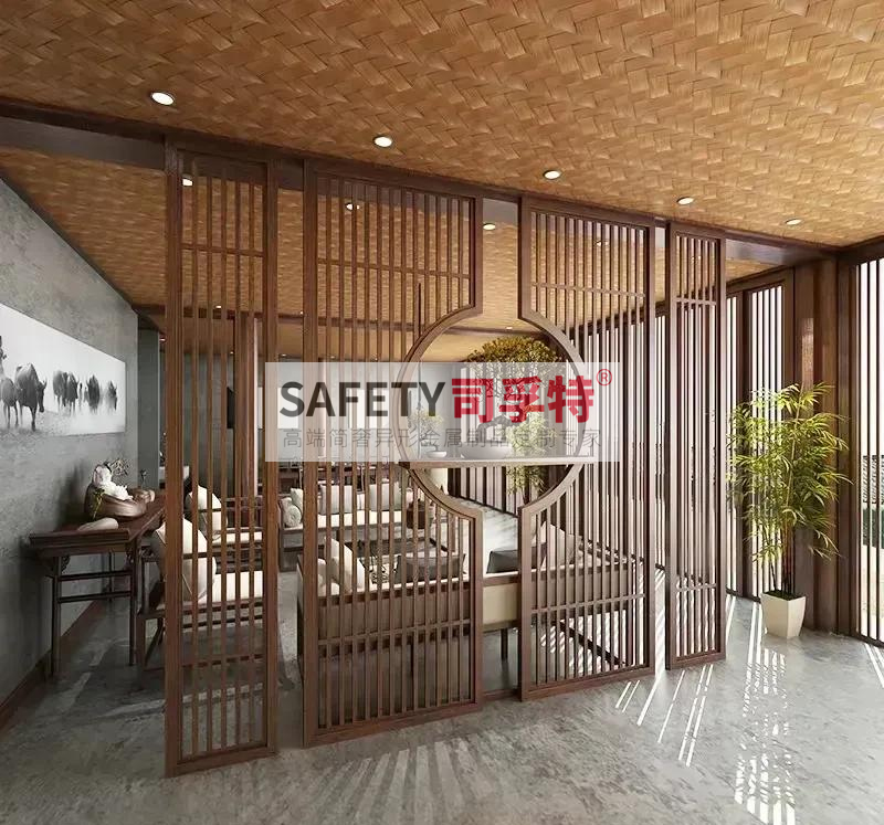 彩雕鋁屏風隔斷，彰顯高端品質[司孚特鋁雕屏風隔斷](圖1)