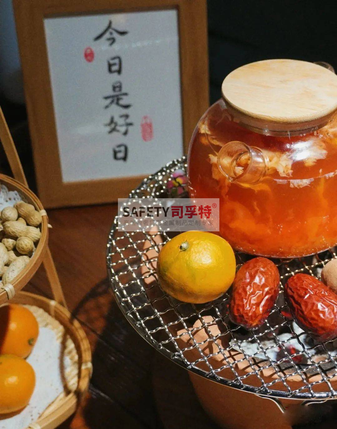 圍爐配萬物，煮茶煮酒又烤秋[司孚特圍爐茶桌，炭火爐，精制鋼圍爐](圖3)
