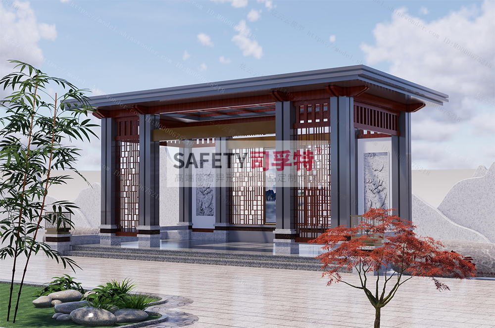 精制不銹鋼涼亭逐漸代替木質(zhì)涼亭，精制不銹鋼涼亭有哪些優(yōu)勢(圖5)